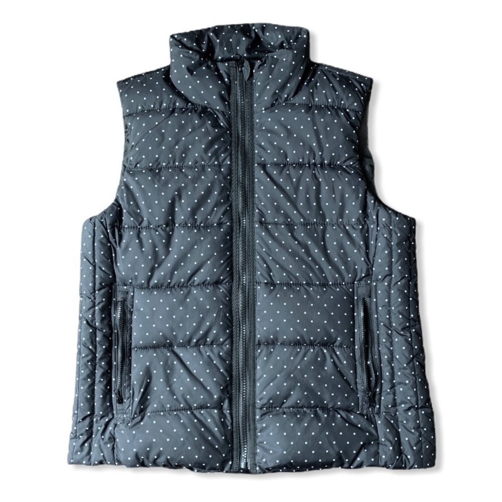 Cozy polka dot vest